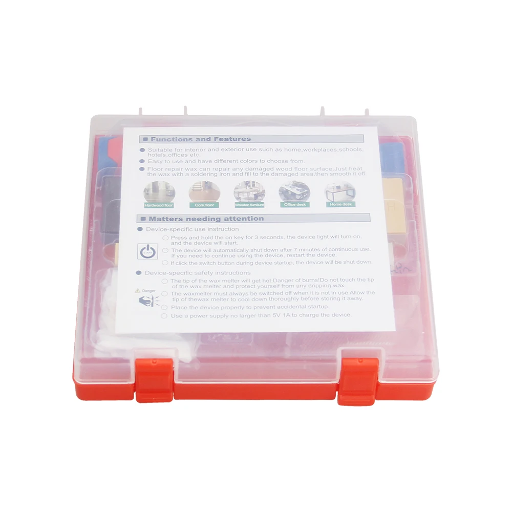 Rechargeable Furniture Wood Repair Kit,laminate floor repair kit,Wax Filler for Scratches, Damage, Holes, Countertop