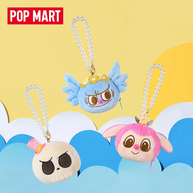 Лидер продаж POPMART серия для вечеринок с монстрами плюшевая музыкальная шкатулка подарок LABUBU