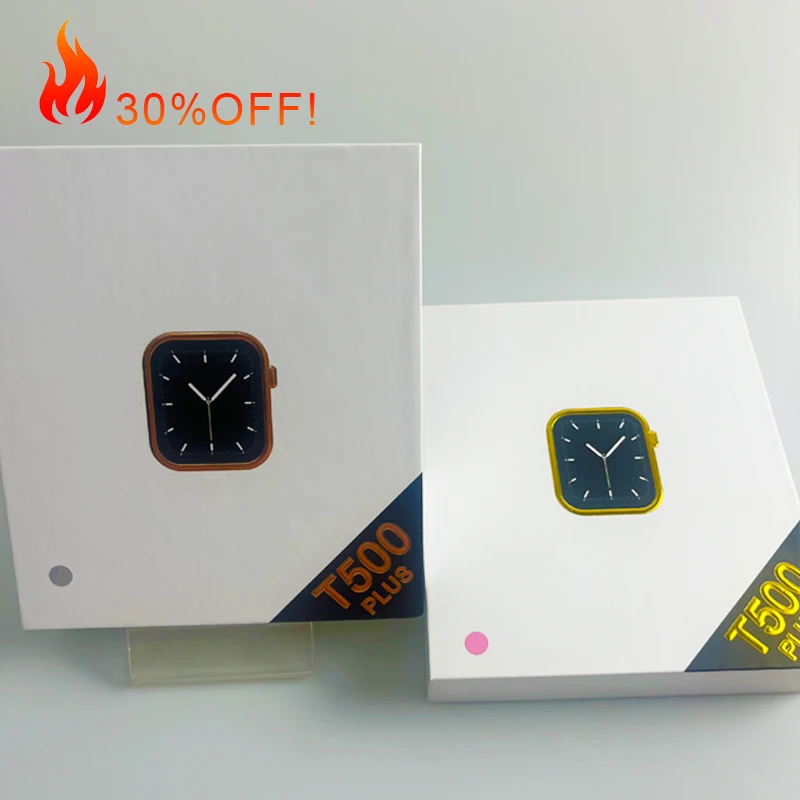 Watch 6 Smartwatch Bt Call Waterproof Series 6 7 Body Temperature Inteligente Bracelet T500 Smart Watch