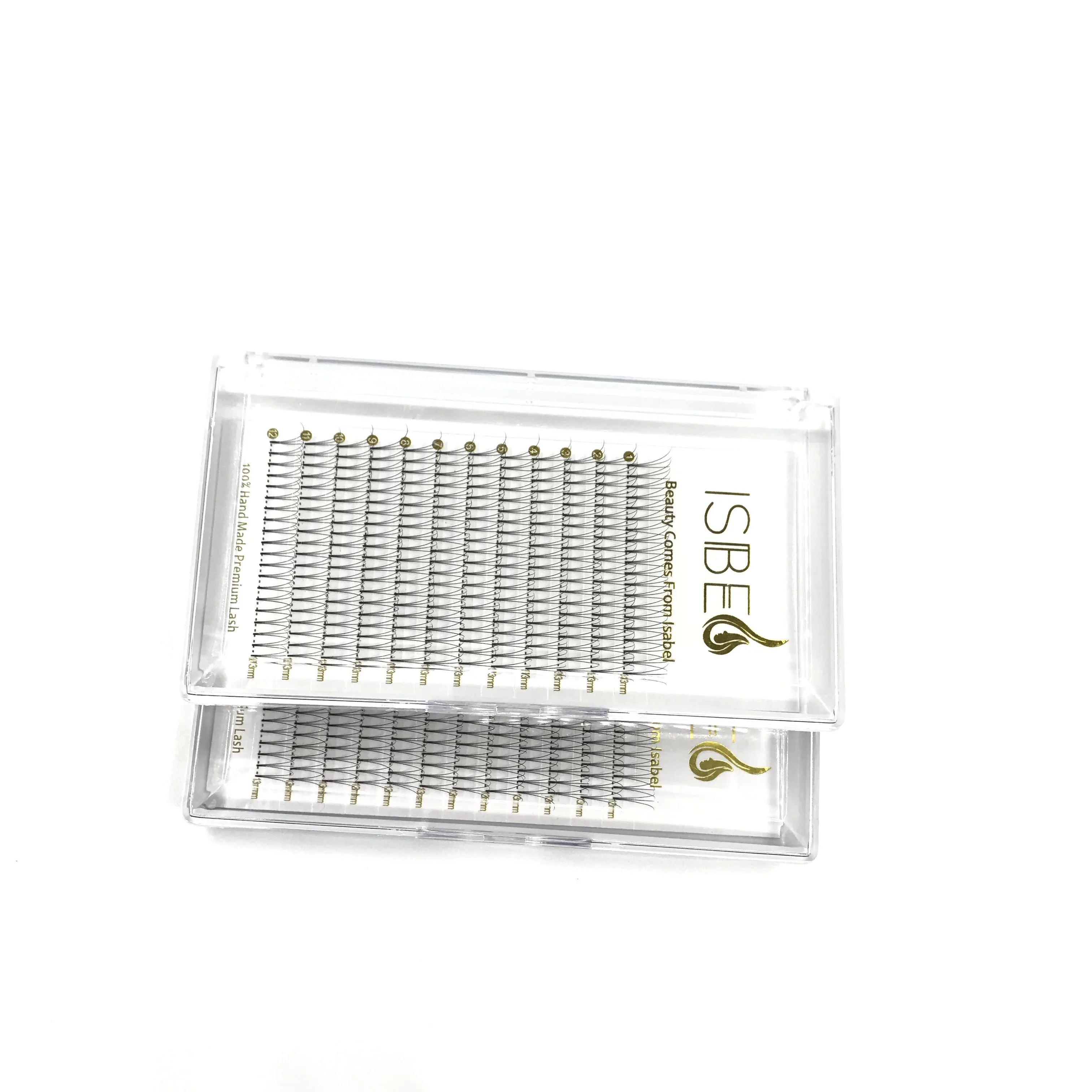 7MM-20MM Volume Lash Extensions 2D 3D 4D 5D 6D   Short Stem Premade Volume Fans