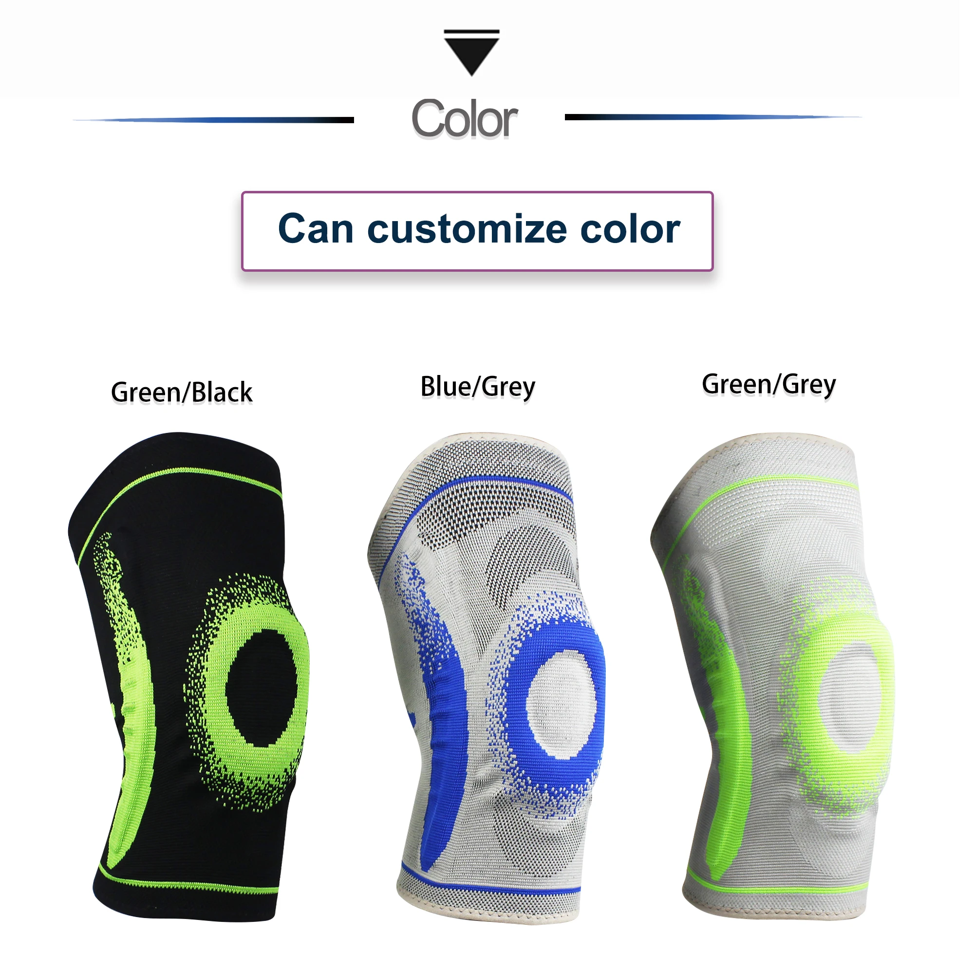 Basketball Sleeve Injury Recovery Volleyball Fitness sport safety sport protection  Knee Brace Compression knee Support