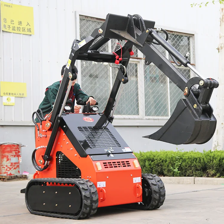 China Factory Multi-functional Skid Loaders Hot Sale Skid Steer Loader With Bucket Loader Attachment