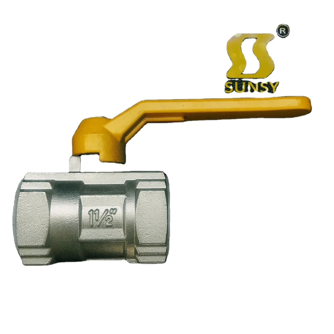 yuhuan sunsy shunshui factory female male end connection 59-1 PN16 brass ball valve with Temperature measuring port