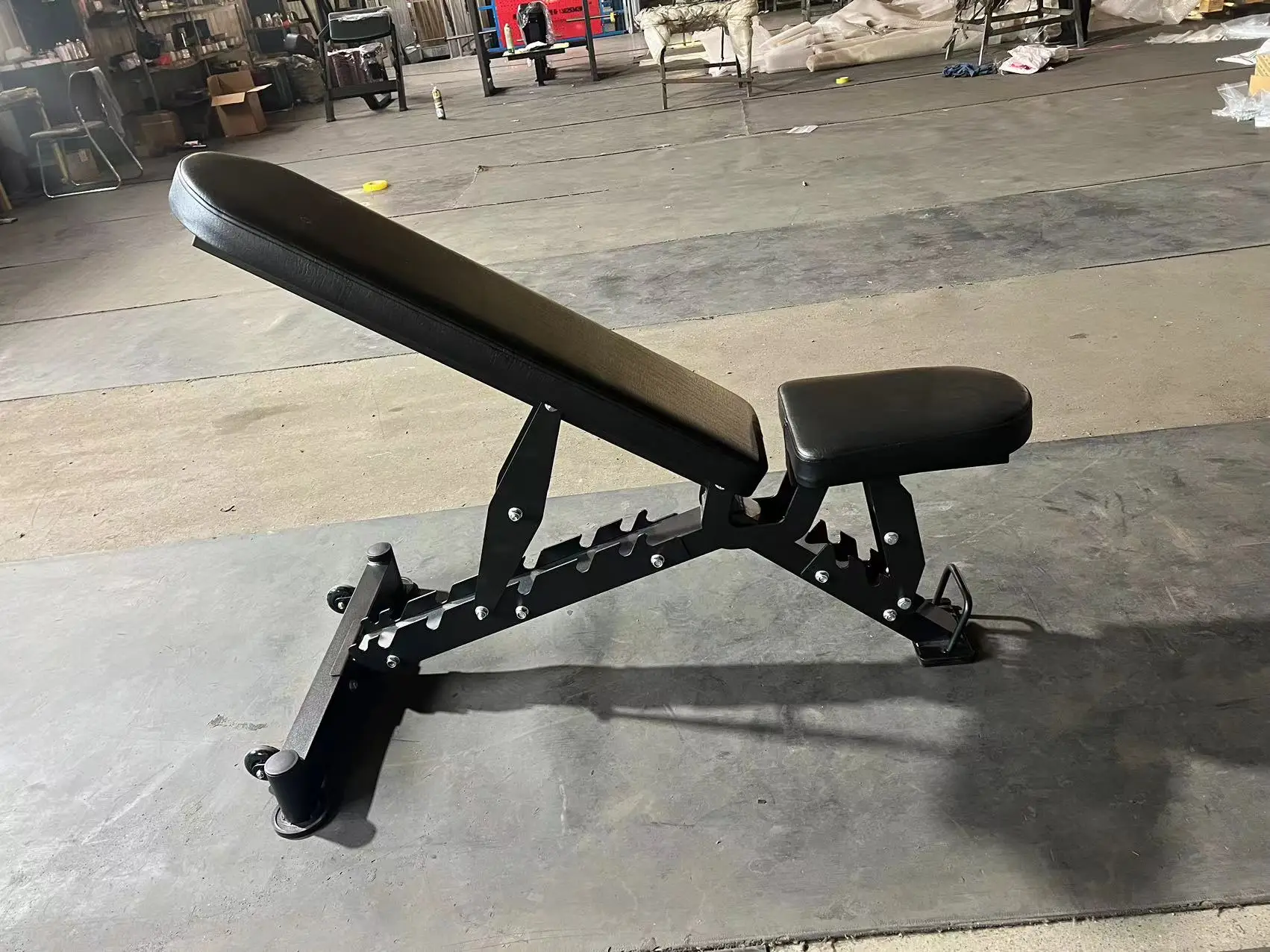 Multi-function Weight Dumbbell Bench Commercial Bench Adjustable Quick Folding 8 Backrest Angle Training Chair