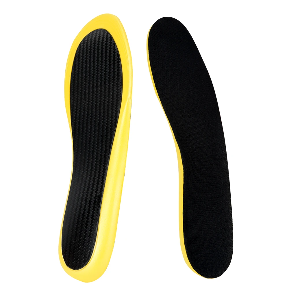 Carbon Fiber Insoles Basketball Insole Custom carbon EVA Insole  Pressure Curved Carbon Fiber Inserts