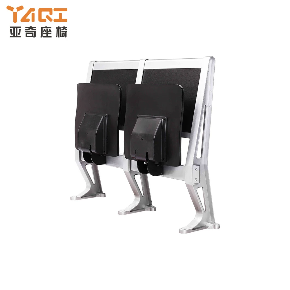 YAQI School Furniture Fixed Table And Chair College Lecture Hall Classroom Desk And Chair (YA-X015B)