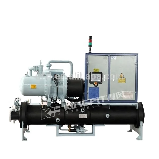 Kingfit industry water cooled screw type industrial chiller wholesale