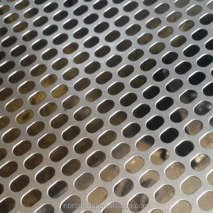  micro round hole perforated sheet in stainless steel 304 metal