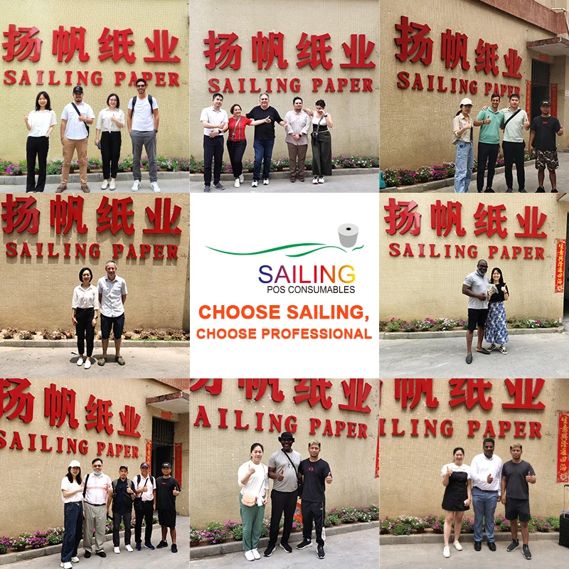 3 1/8 x 230ft 2 1/4 x 85ft cash register paper 48gsm BPA free Thermal Receipt Paper