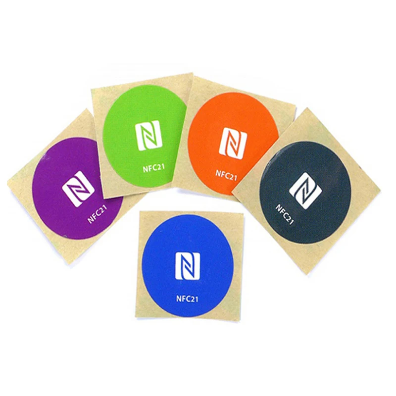 Customized Printing Good Price programmable rfid stickers NFC Rfid Tracking Stickers