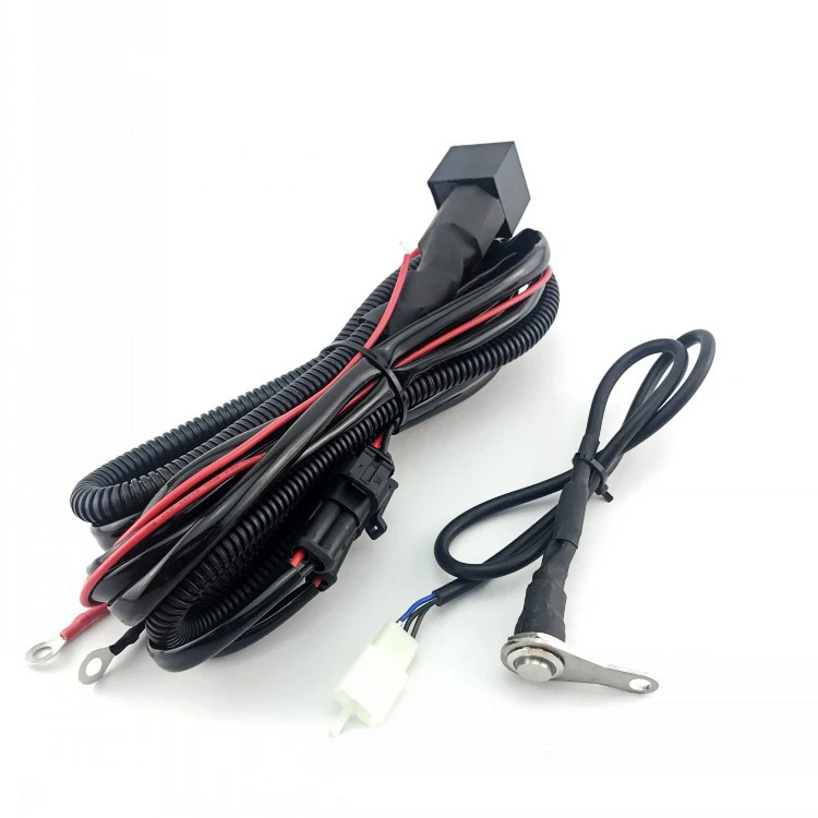 Factory direct sale led light cable custom wire harness use for motorcycle