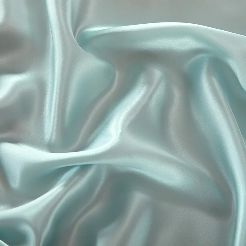 China Manufacture 90 colors Goods 16/19/22/25/30/40MM 100% Mulberry Silk Charmeuse Satin Fabric