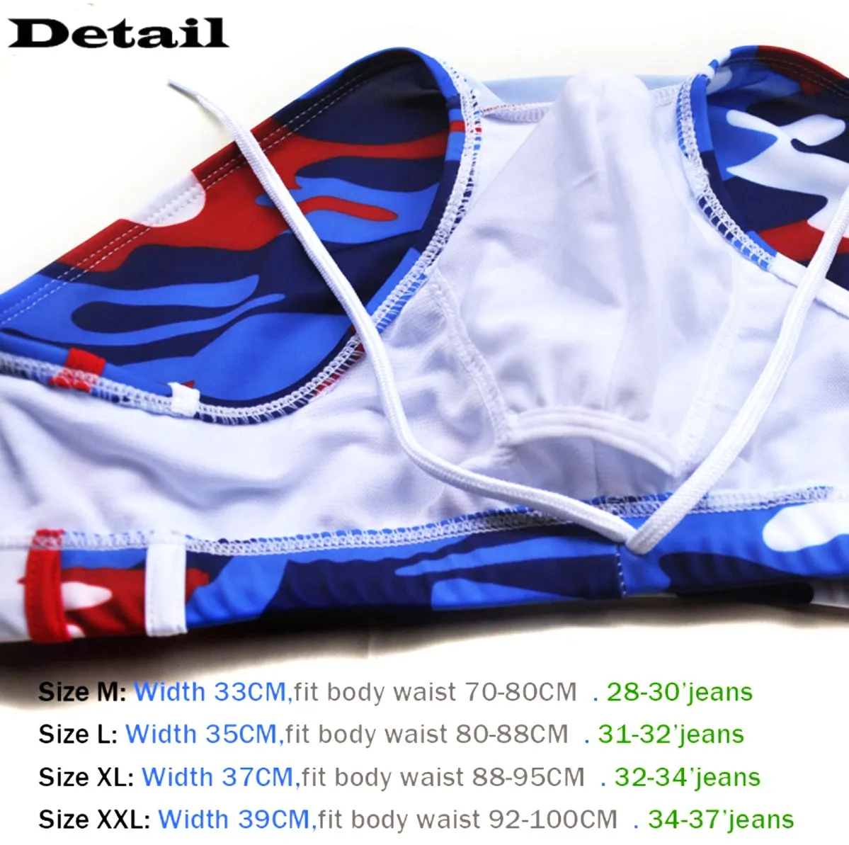Sublimation print male polyester briefs quick dry swimwear customized with your own logo