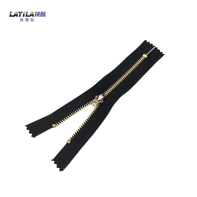 Direct Factory Prices Customised Rose Gold Zipper