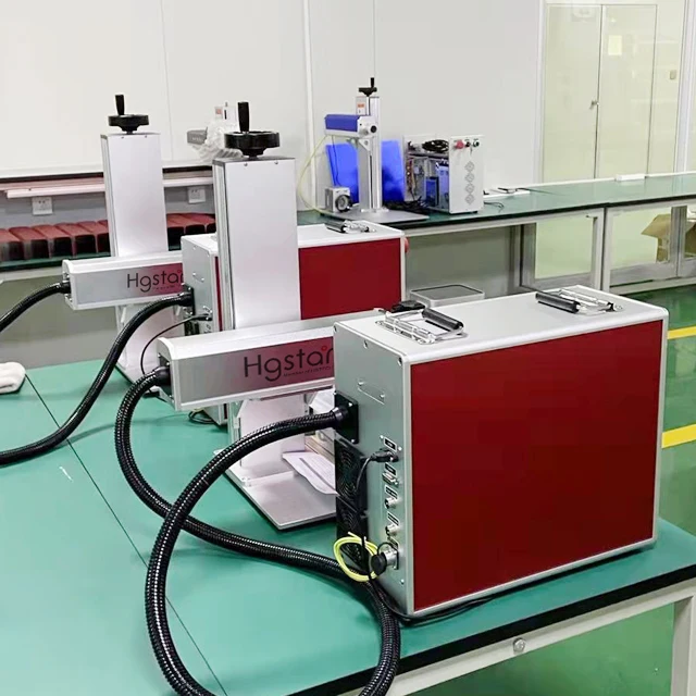 50W Fiber Laser Marking Machine Laser Marker Raycus Source