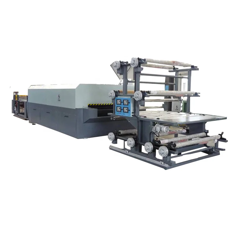 flatbed laminator machinery Double Ptfe Belt Compound Machine Flat-bed Lamination Machine With Heating And Cooling Zone