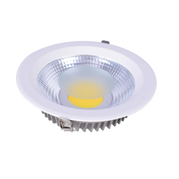 CE RoHS, алюминиевый корпус, одобрено 5 Вт 7 Вт 10 Вт 15 Вт 20 Вт 30 Вт, Встраиваемый светодиодный потолочный светильник Cob