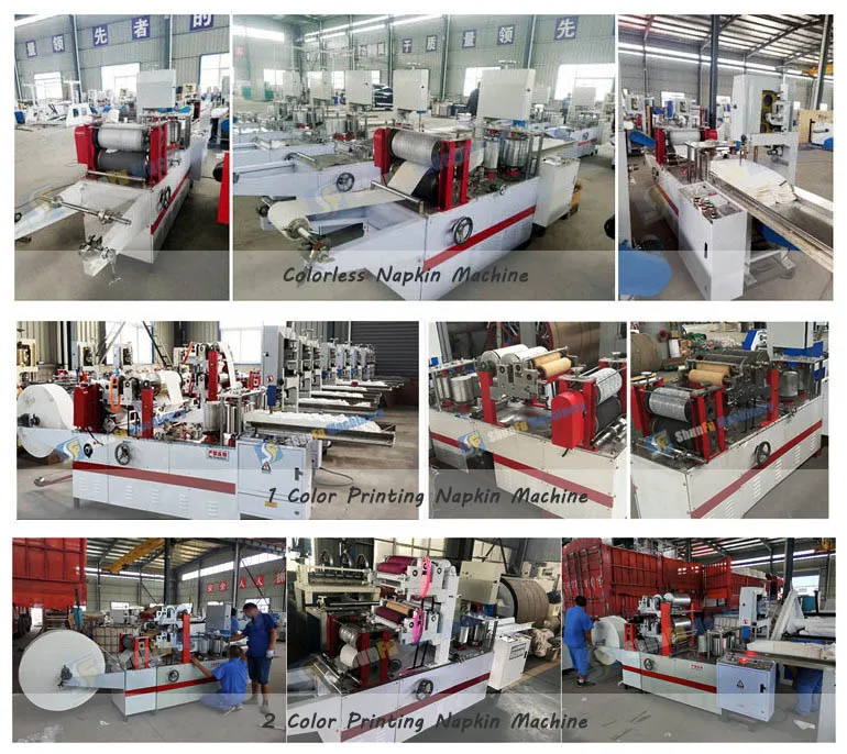 small fully automatic tissue napkin paper towel production making machines napkins for home business