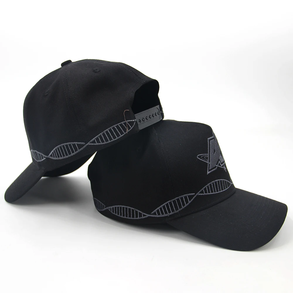 Custom Embroidery Logo 5-panel 100% Cotton High Quality Sport Baseball Cap Hat For Men Gorras Baseball Cap With Your Logo