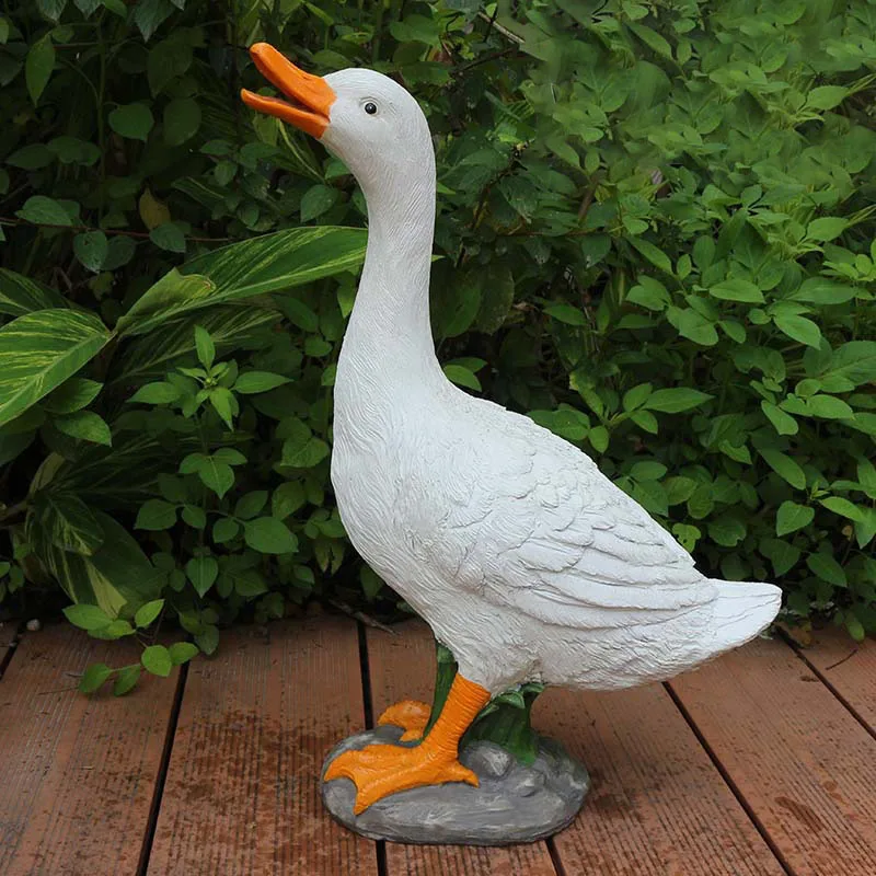 Animal Garden decorations  Outdoors Waterproof Simulated duck The new style is creative and cute Hot-selling