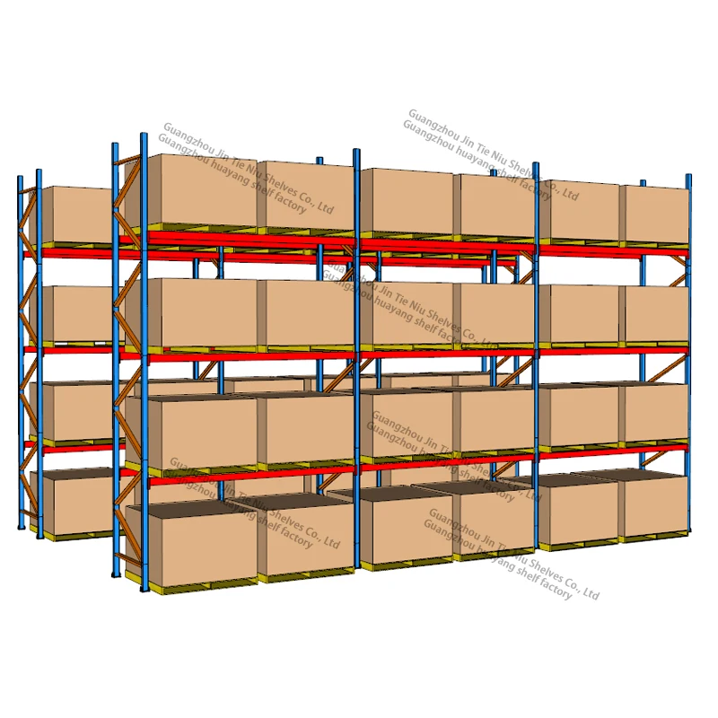 Auto Machine New Arrival Iron Heavy Duty Warehouse Storage Shelving Pallet Shelves House Metal Self Racking Medium Duti Rack