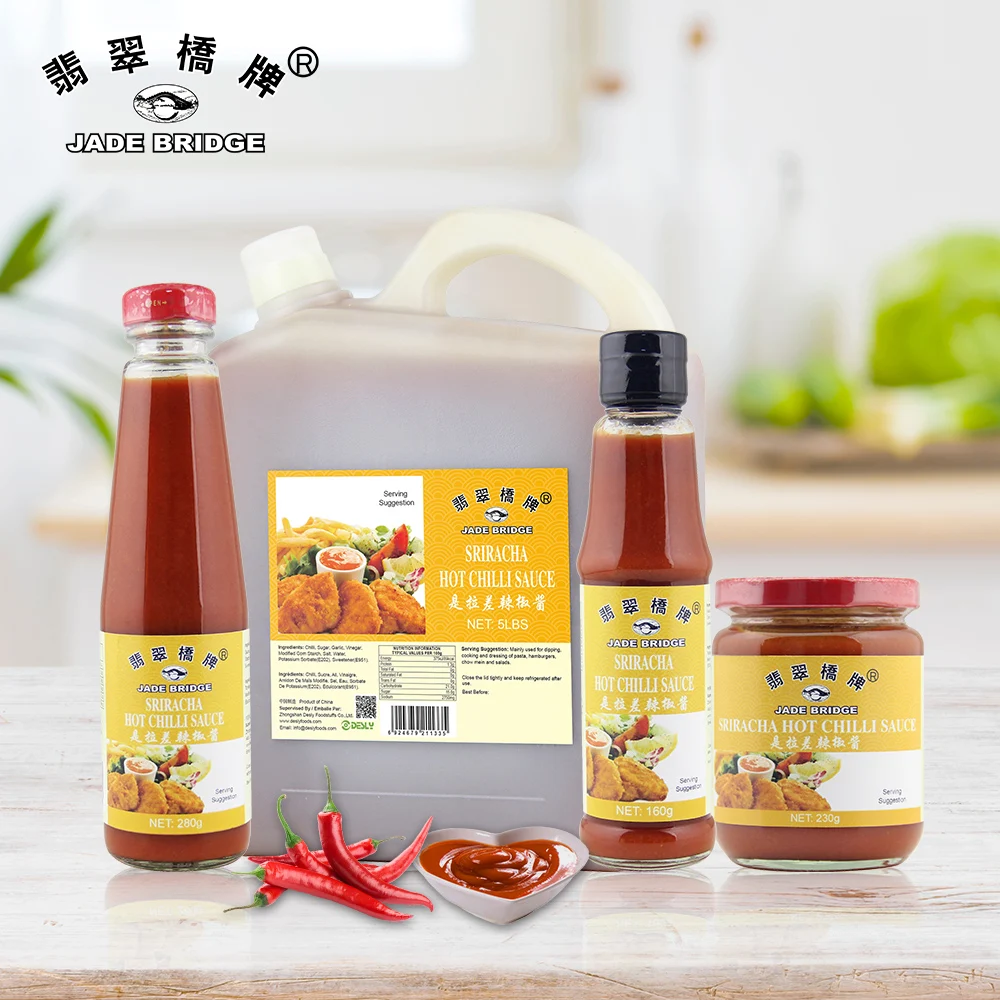 Supermarket Supplier Spicy Red Pepper Patse 320 g Molho de Chili Quente Sriracha Hot Chilli Sauce with Factory Price