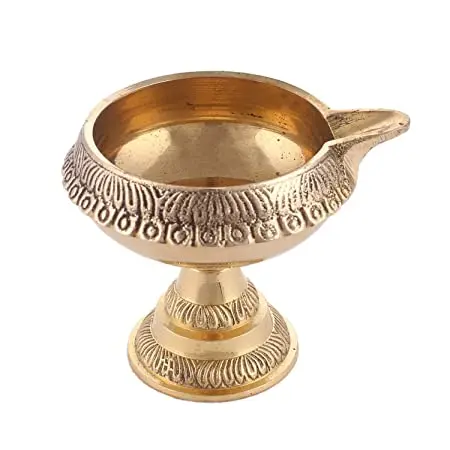 decorative colorful diya for rangoli and home decoration festive season metal look attractive diya