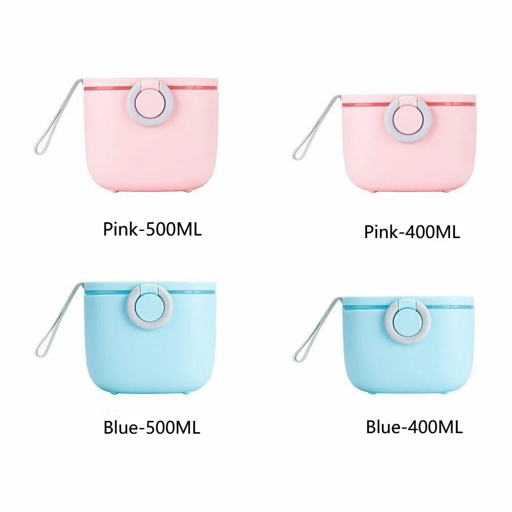 Baby Formula Dispenser Portable Baby Milk Powder Dispenser Container with Handle for Travel baby food storage container