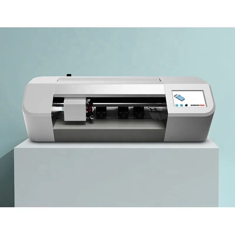 
Cutting machine tpu nano screen protector blue film for mobile phone, cell phone protection film 