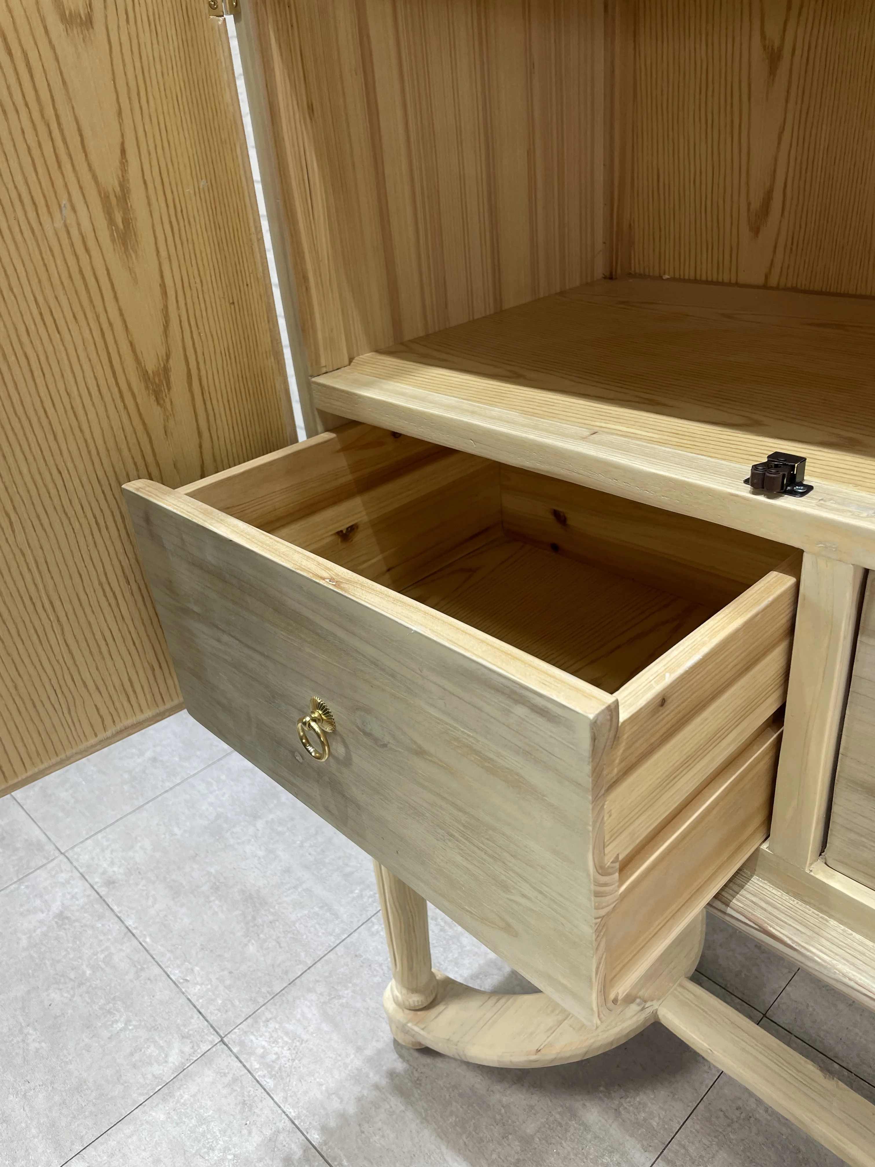 Nordic furniture modern living room cabinet design two door wardrobe closet wood storage cabinets