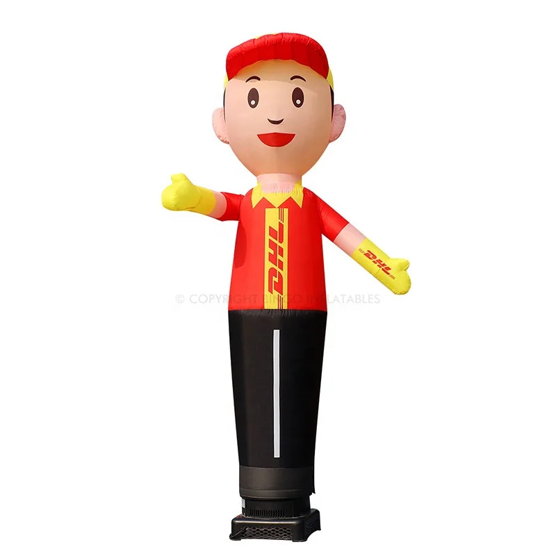 Bingo Outdoor Promotional Wacky Waving Inflatable Tube Guy Car Wash Inflatable Air Dancer For Advertising