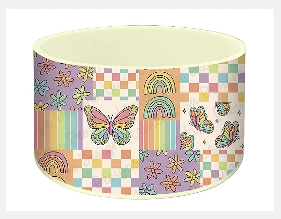 Customization Etsy AMZ Cute Fantasy Seamless Pattern Silicone Bottle Sleeve Water Bottle Cup Bumper Silicone Tumbler Boots