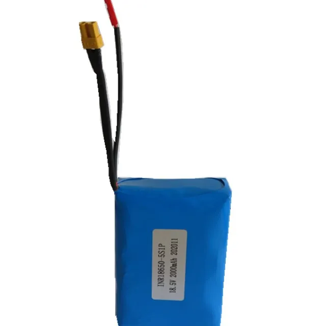 
Rechargeable scooter batteries 18.5v 2200mah 5S1P INR 18650 lithium ion batteries price discount for skateboard 