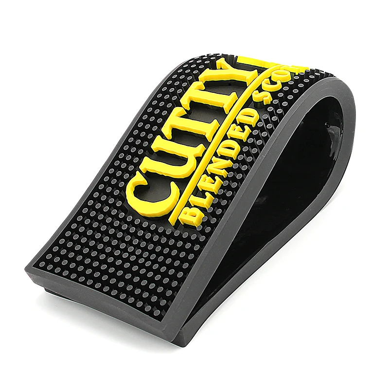 OEM ODM Custom Rubber Bar Spill Mat with logo Cocktail bar mats soft PVC