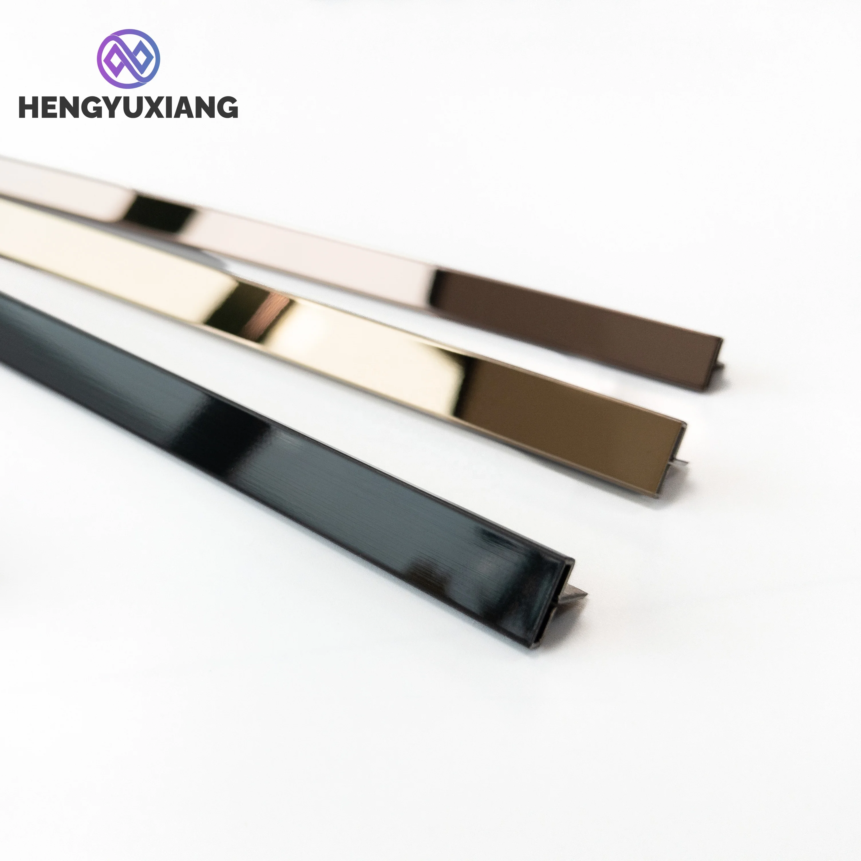Hot Selling T Profile Tile Accessories Stainless Steel Tile Edge Trim For Floor And Wall