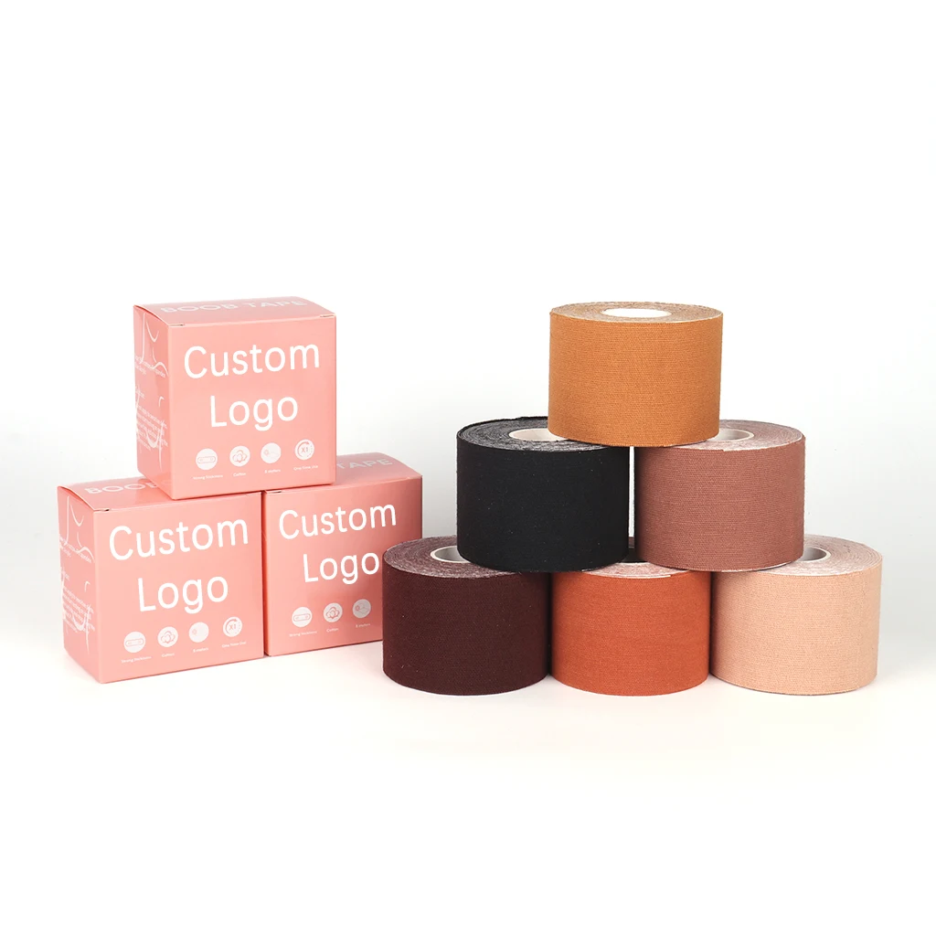 Manufacturer Waterproof Boob Lifting Tape Breast Lift Tape Boob Body Tape for Women