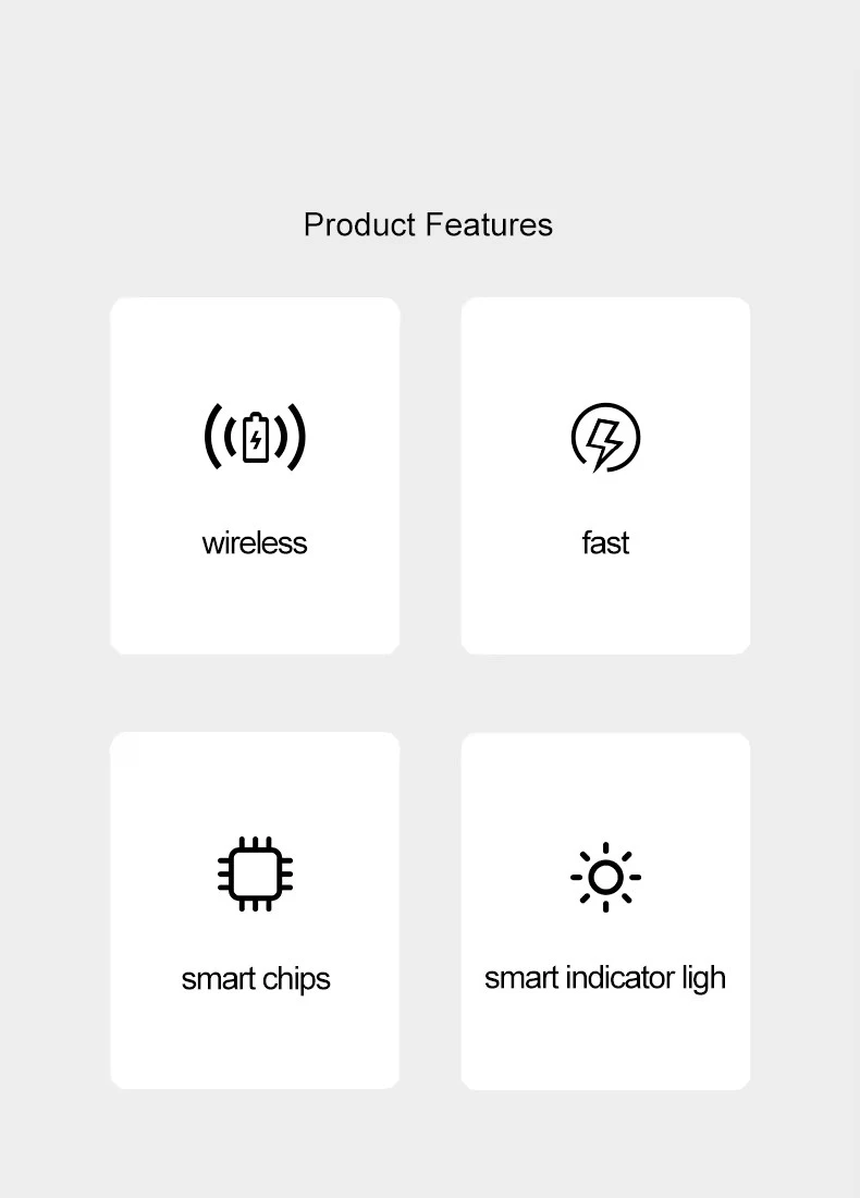 with ce fc rosh factory price high quality qi wireless charger for smart phone wood wireless charging
