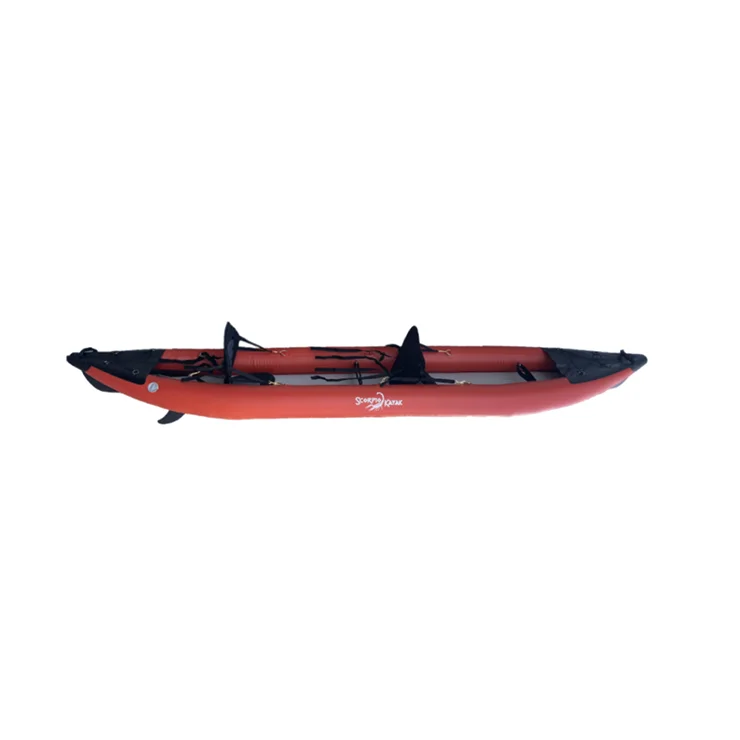 New produce  inflatable canoe/kayak, 3-4 Person  ocean or lake use Inflatable fishing kayak