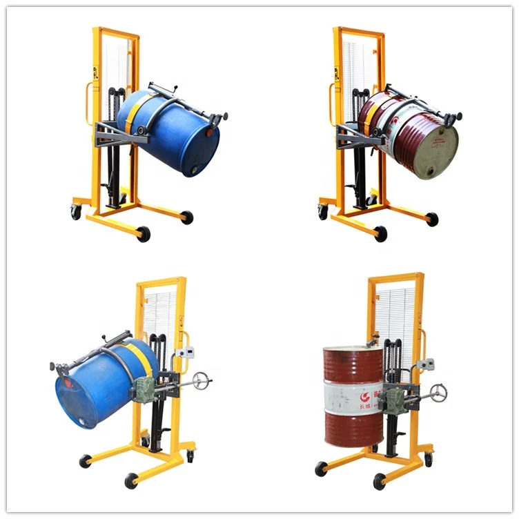 TY400A TY400B oil drum mixer  hydraulic drum carrier  hydraulic drum mover