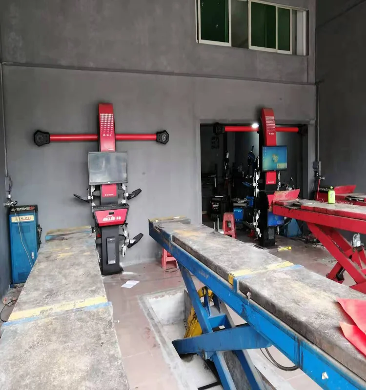 Supported customized wheel alignment machine  with double monitor  ML-3D-2S/D 3D wheel machine for Tire shop
