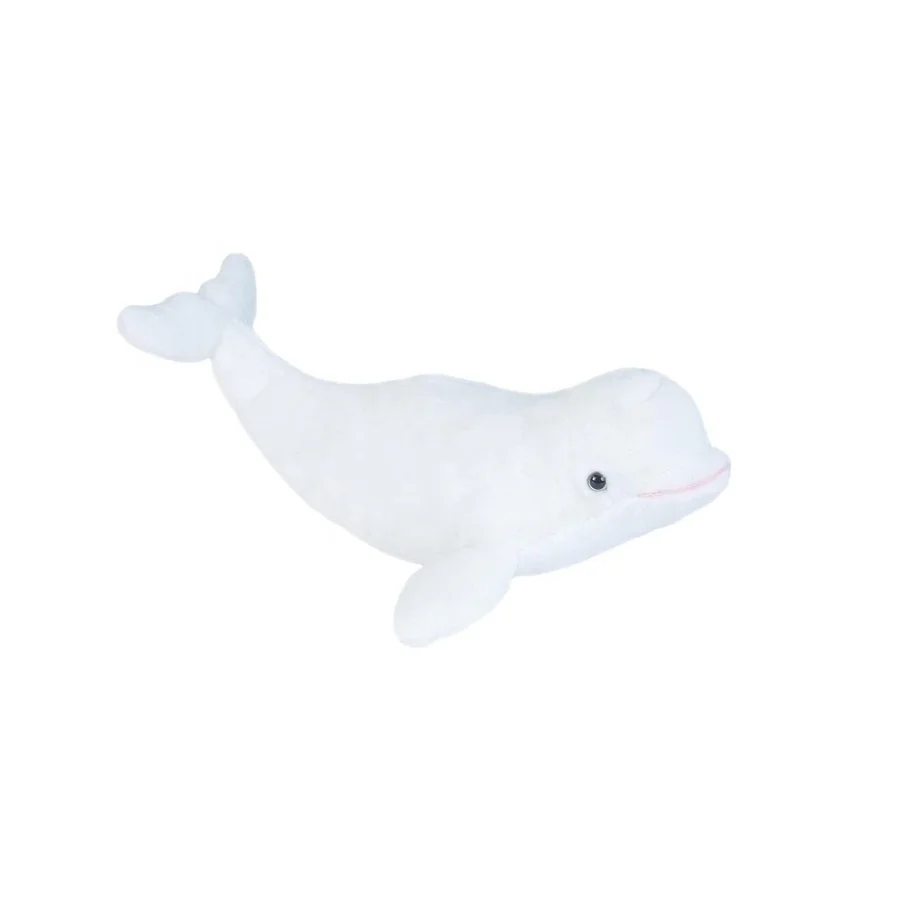 Custom sea animal beluga whale plush Toy