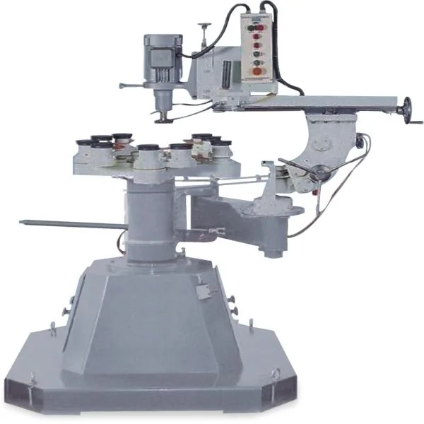 New Round glass shape grinding machine and glass shape beveling machine