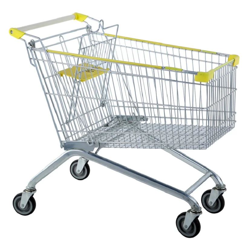 Supermarket Shopping Cart, Large Capacity Shopping Cart For Storing Goods