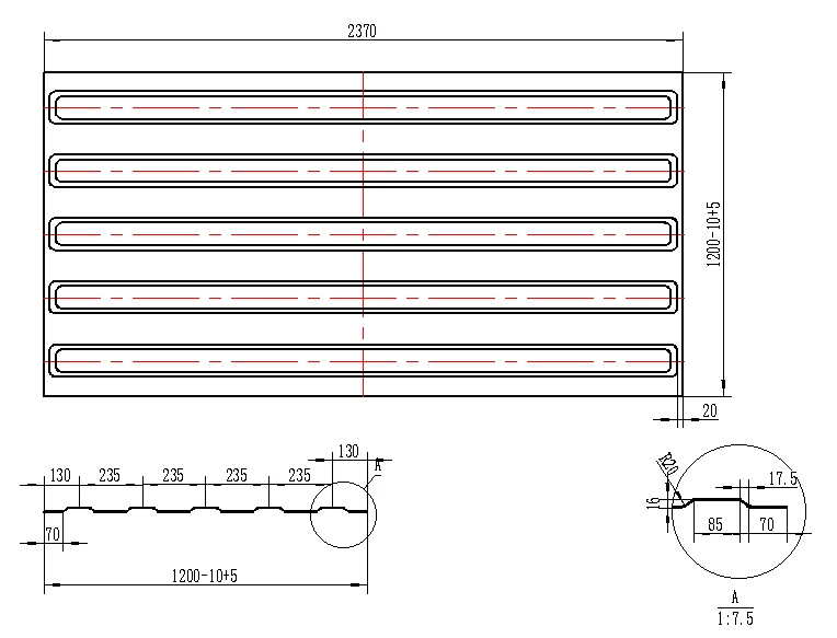 Corner steel 4x8 stainless steel wall sheet container roof panel