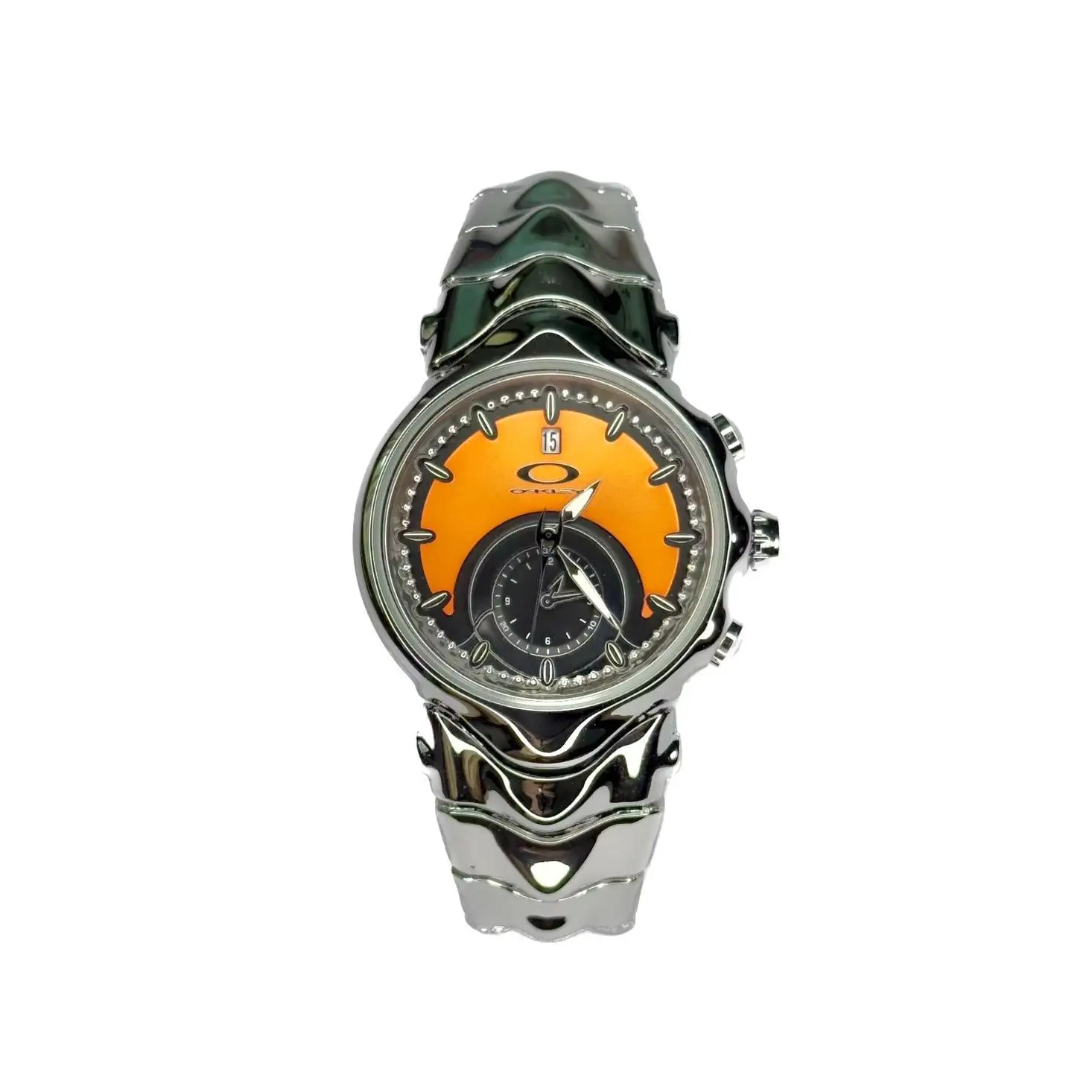 Men Watch  Multi Time Zone Wristwatch Waterproof Feature Analog Date Watch Stainless Steel vintage Watch