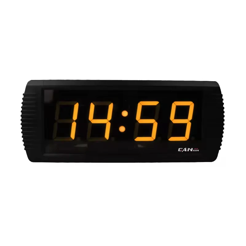Ganxin 3inch 4 Digits High Quality Remote Control Led Digital Wall Clock