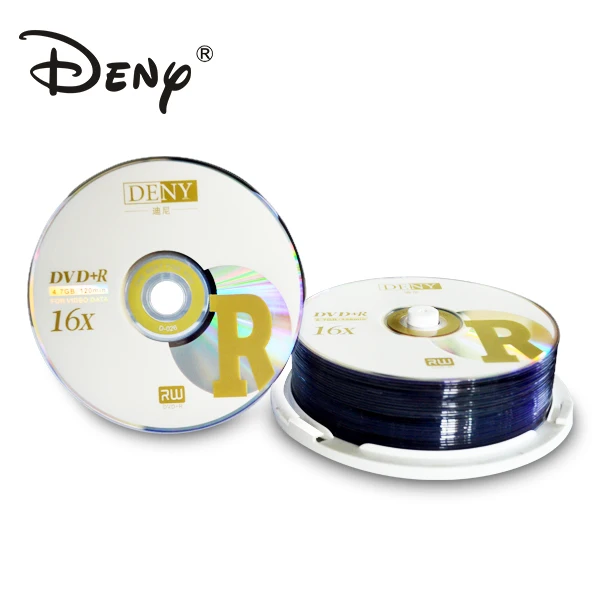 Китай, отказ, струйная печать, Чистый dvd + r диск с 16x 4,7 ГБ