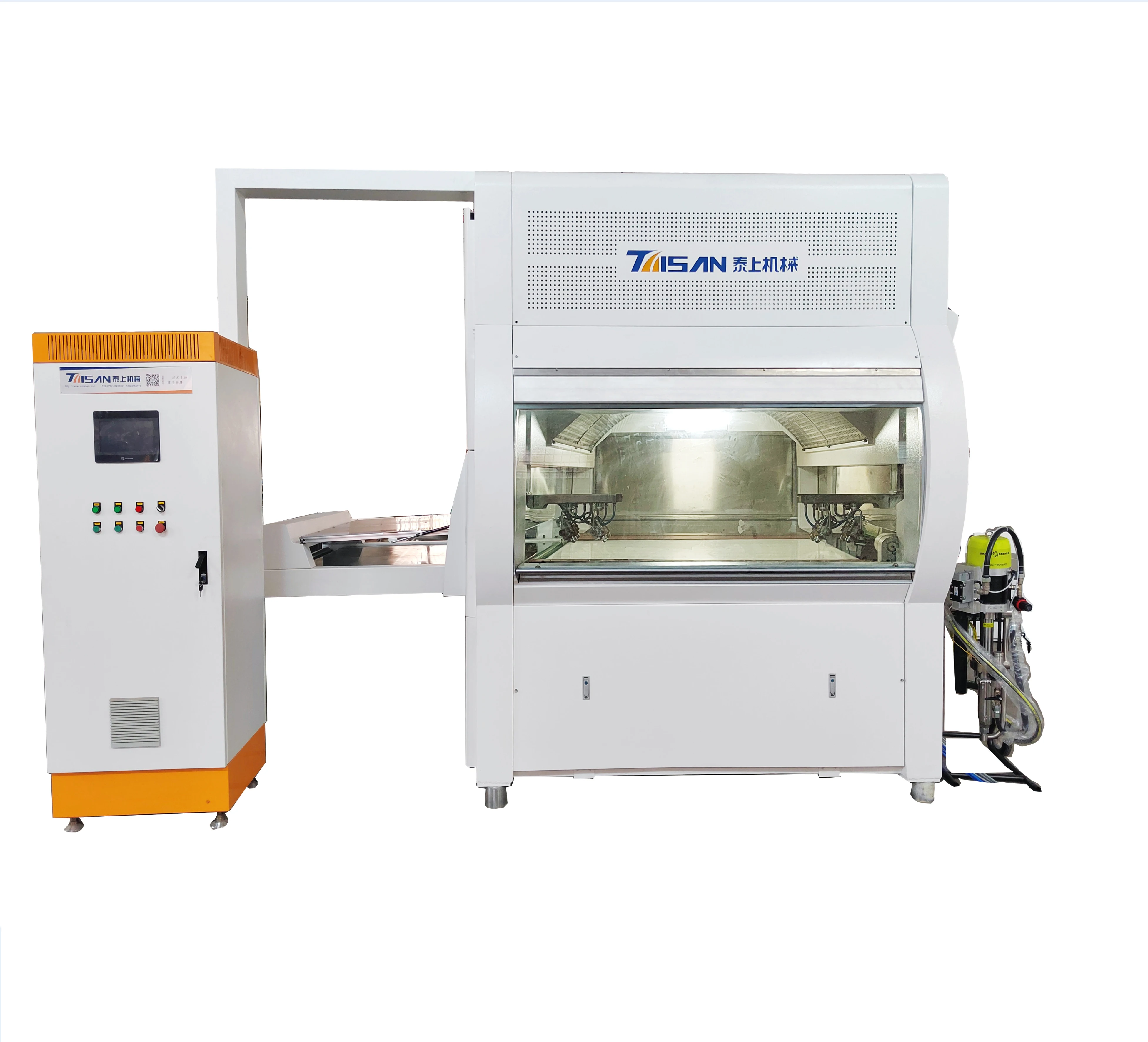 Automatic Paint Spraying Furniture Cabinet Wood Panel MDF Wooden Door Wood Painting Machine
