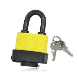 Curved plastic dustproof and Waterproof Laminated Padlock