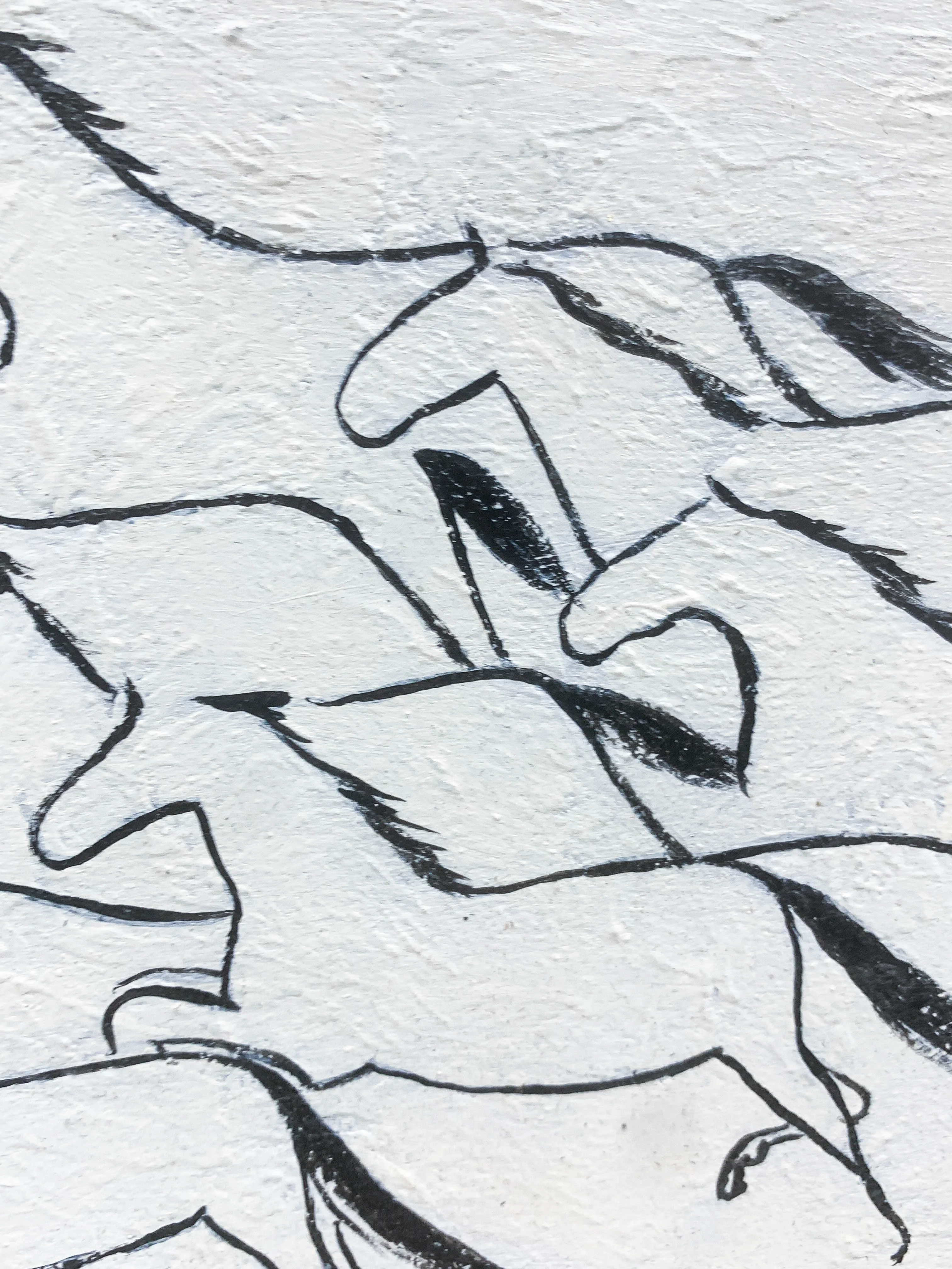 JZ Abstract Texture Home Decor Framed Artwork 3D Hand Wall Art Handpainted Original Custom Oil Paintings And Wall Arts Horse